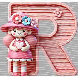 Cartoon letters-CL 627